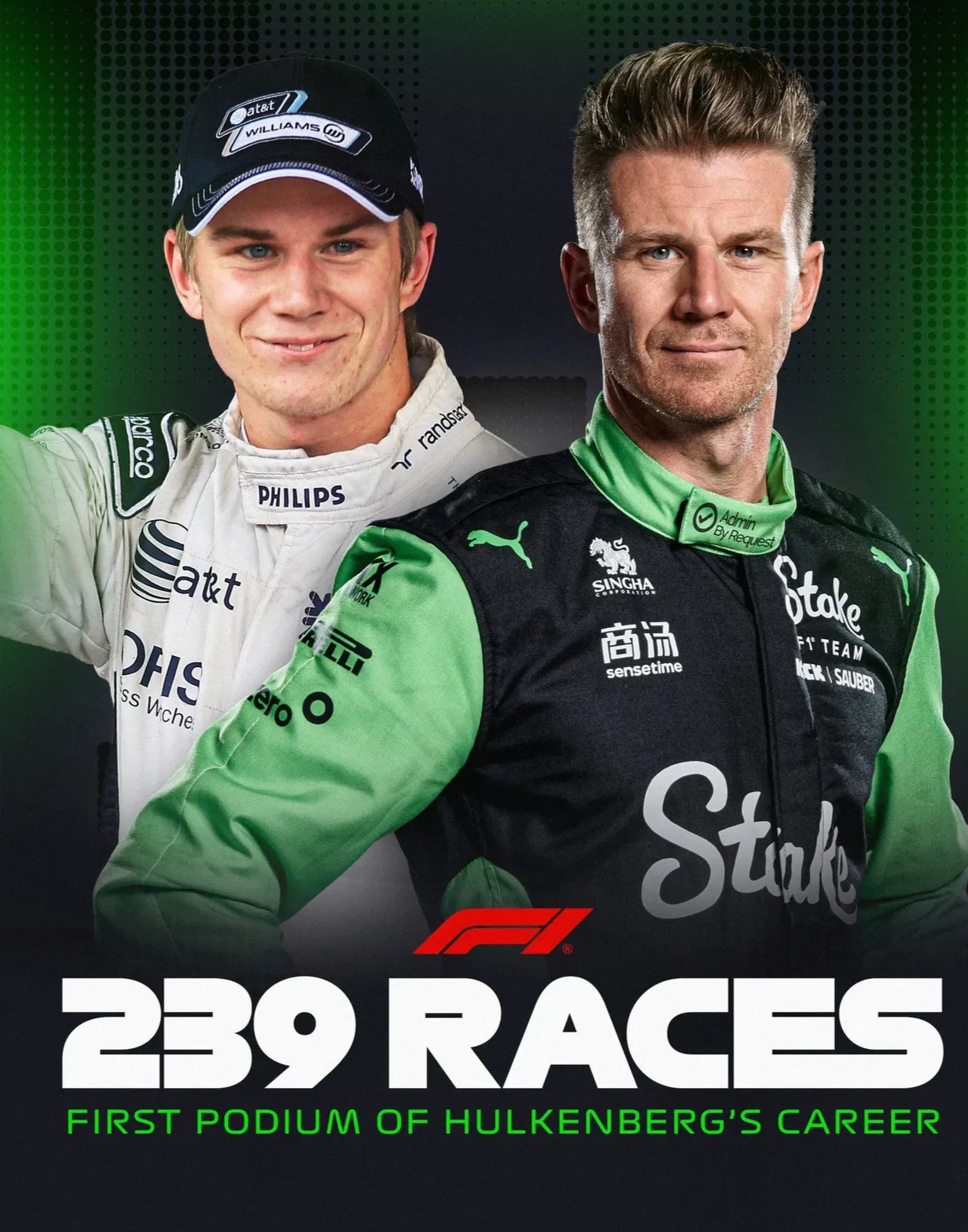 索伯车队逆转威廉姆斯，勒克莱尔刷新纪录