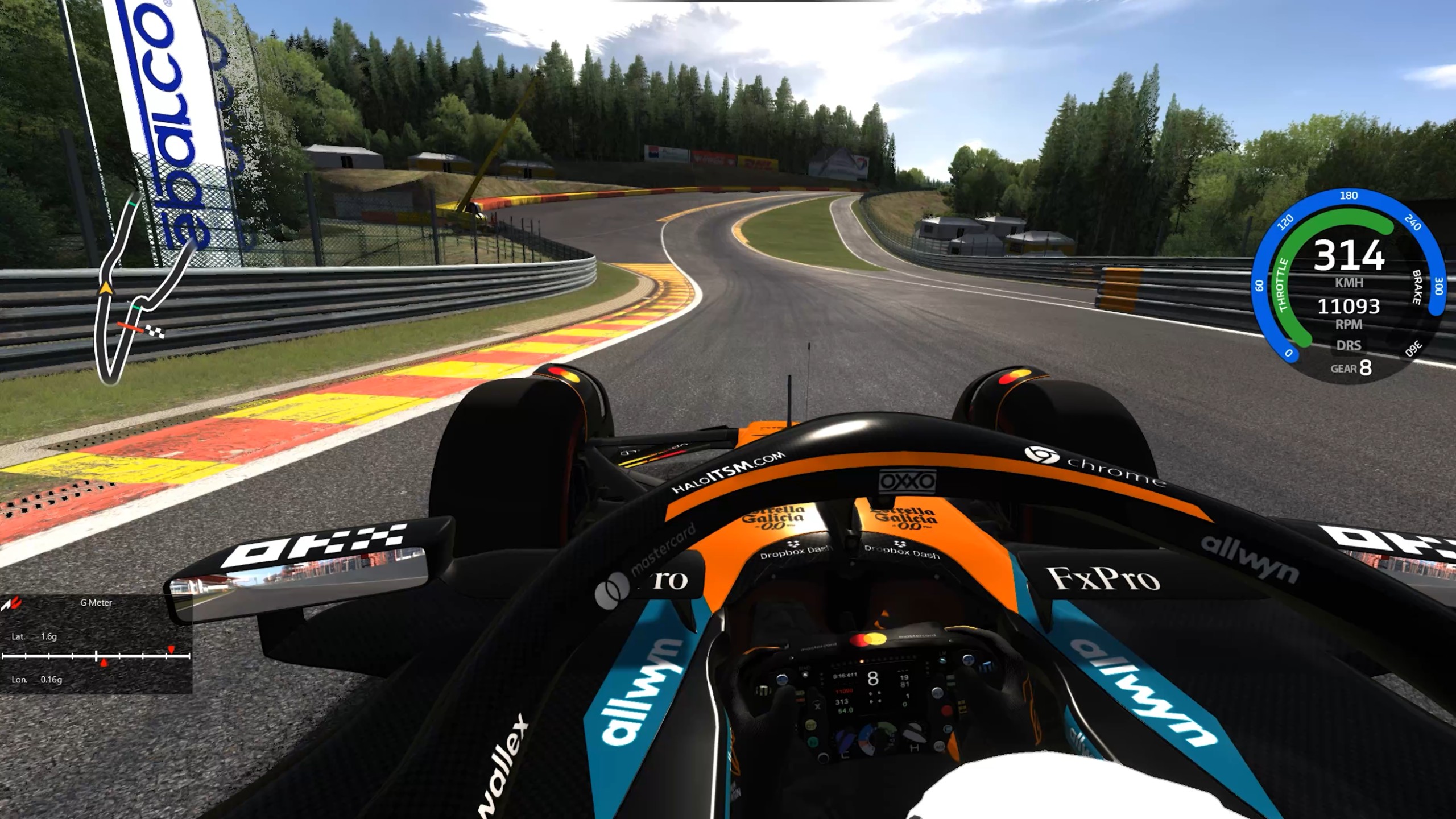 迈凯伦翻盘哈斯车队，佩雷兹点燃赛场