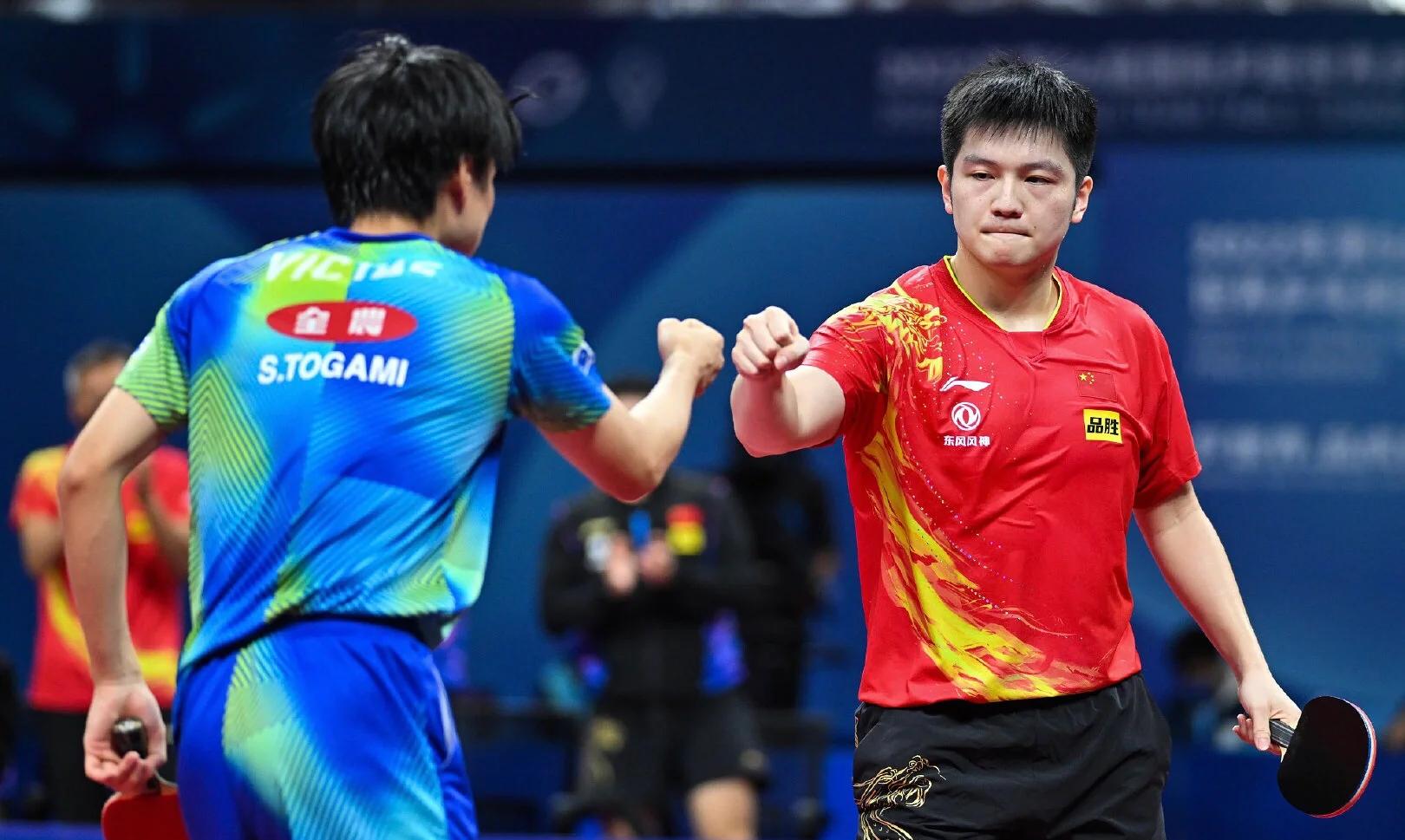 日本队力克中国队,马龙点燃赛场 日本队力克中国队,马龙点燃赛场